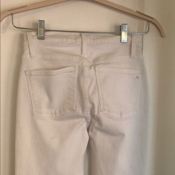 Madewell 9” High Rise White Jeans - Picture 3 of 3